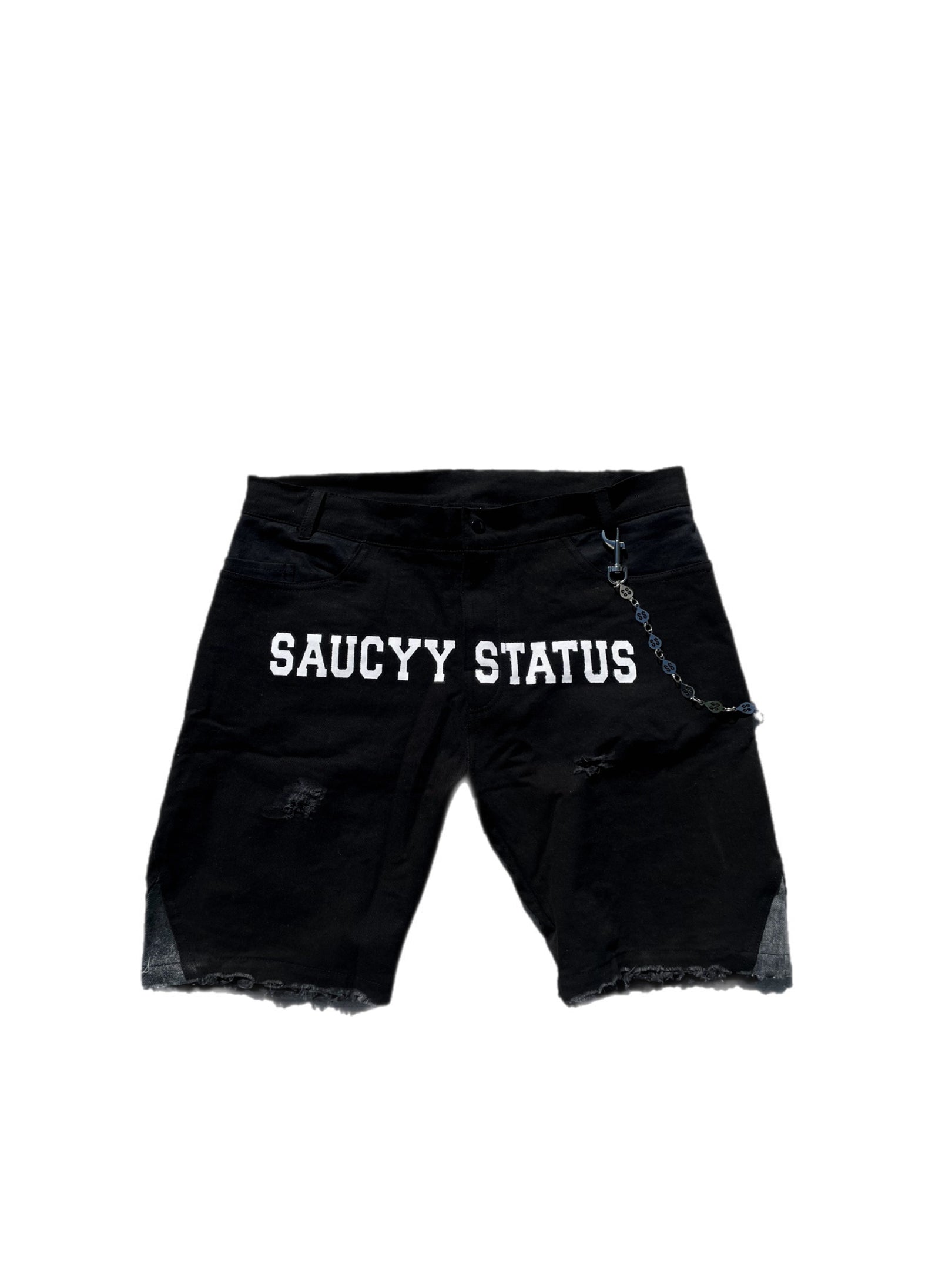 Essential SS Jorts & Wallet Chain