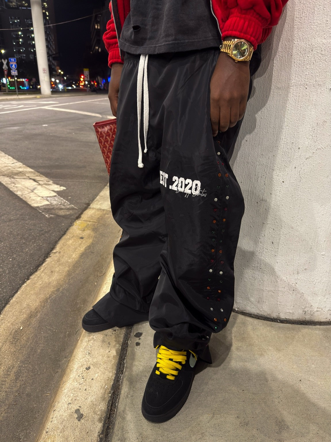 V2 Nylon “Sag” Sweats